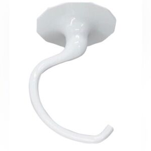 C Shape White Dough Hook Attachment